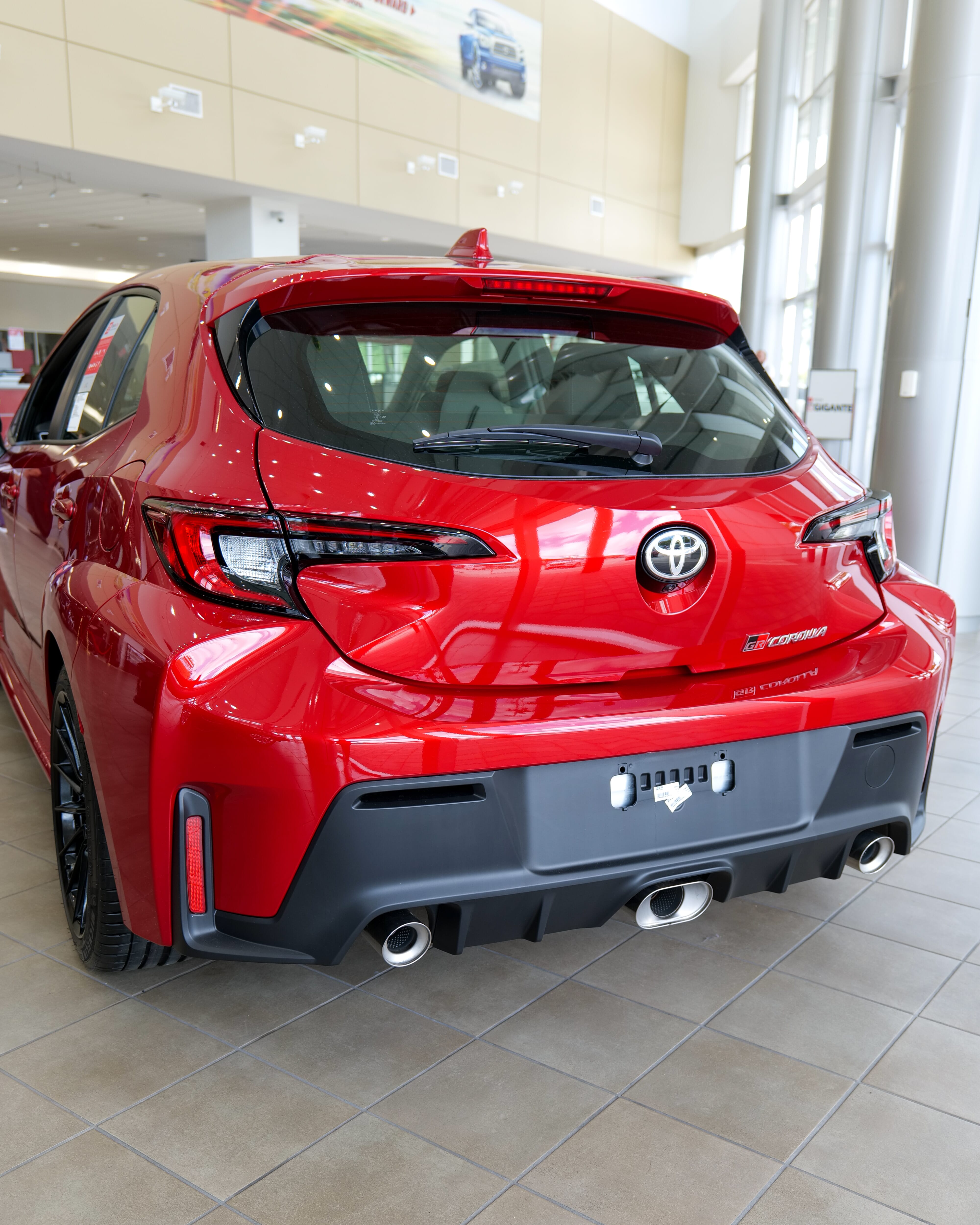 Toyota Corolla Hatchback in Inferno Orange. Shop great deals on new ...